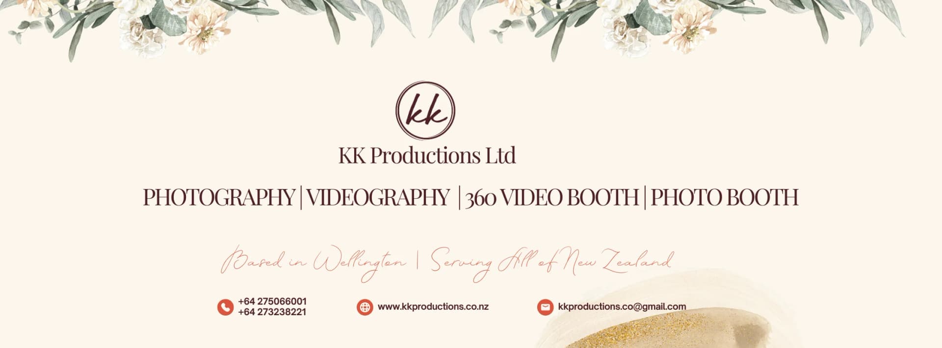 KK PRODUCTIONS LIMITED — Photographers in Lower Hutt