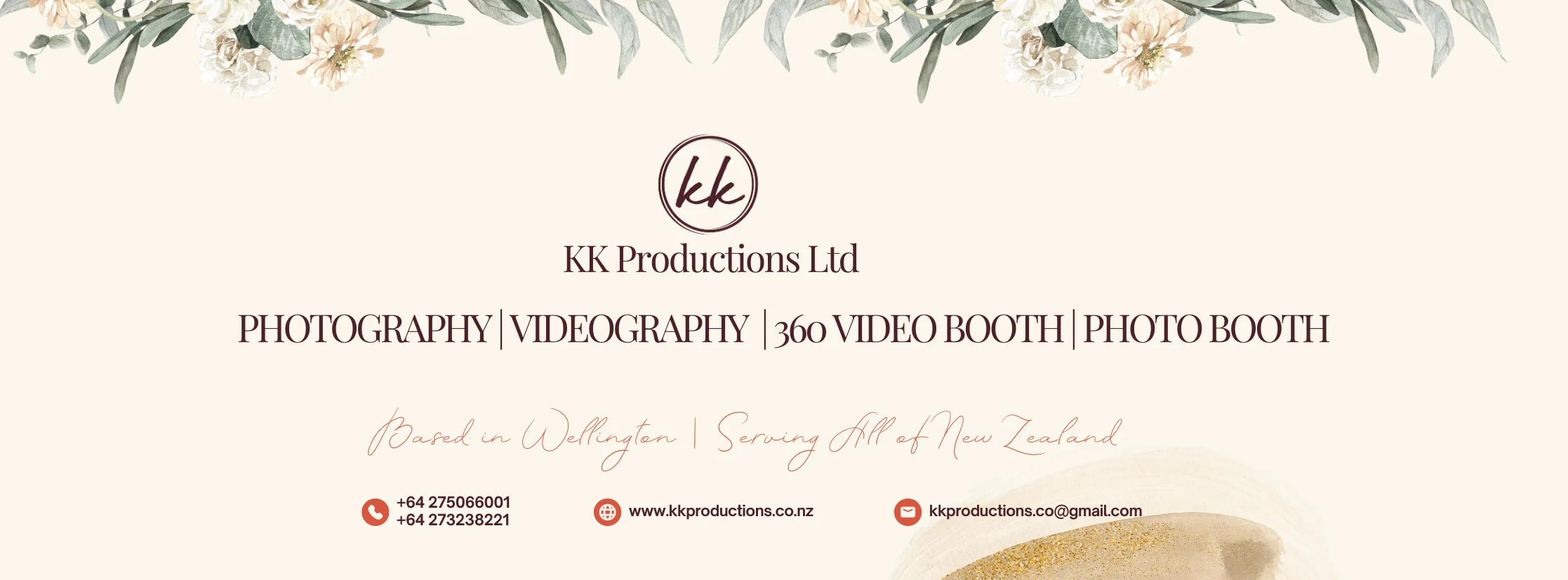 KK PRODUCTIONS LIMITED — Photographers in Lower Hutt