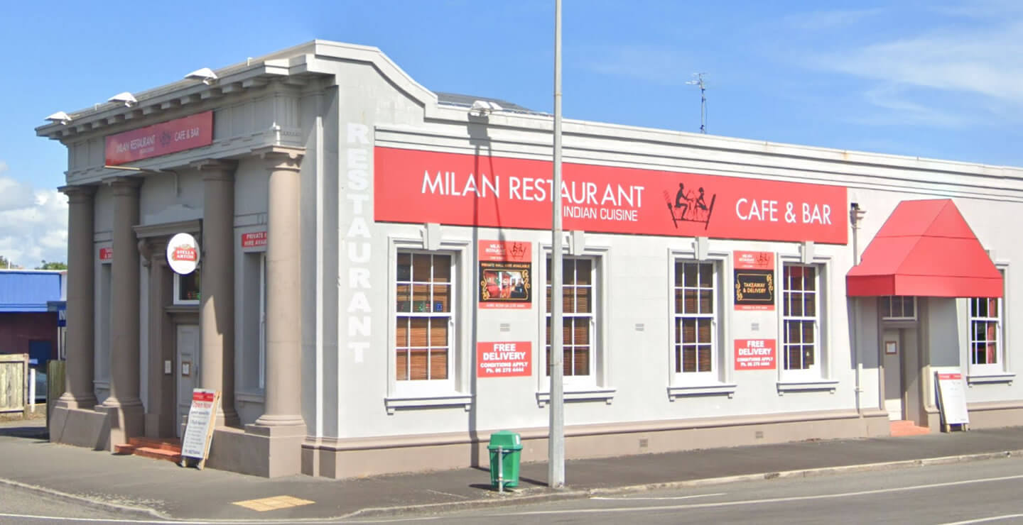 Milan Restaurant Bar & Cafe — Restaurants in Hāwera