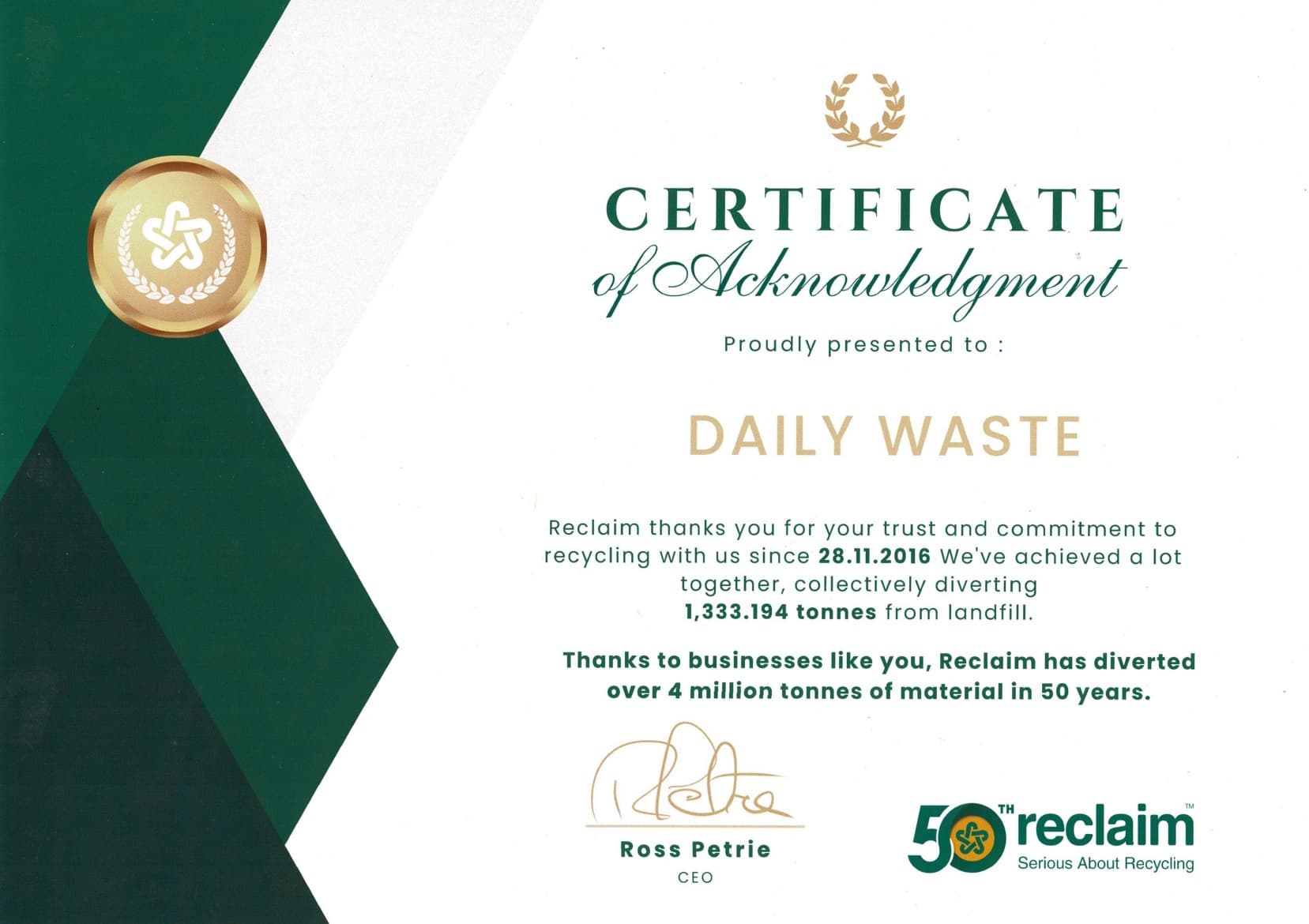 Daily Waste — Property Maintenance Services in Wellington