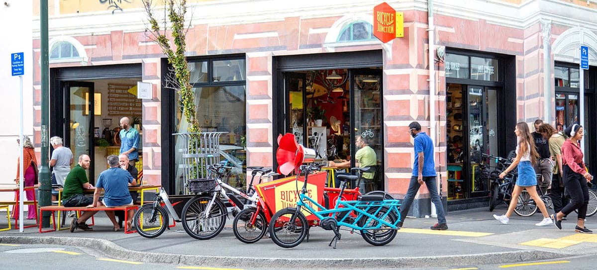 Bicycle Junction — Cafés in Te Aro, Wellington