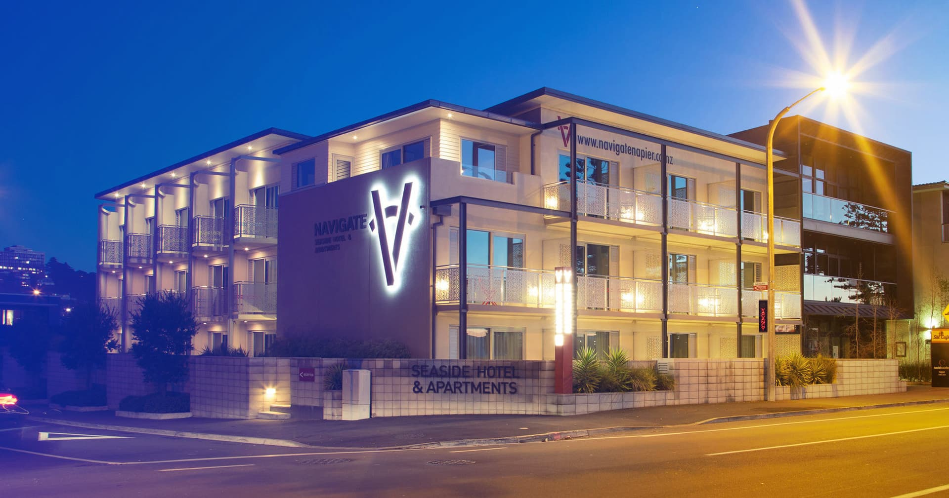 Navigate Seaside Hotel — Accommodation in Napier