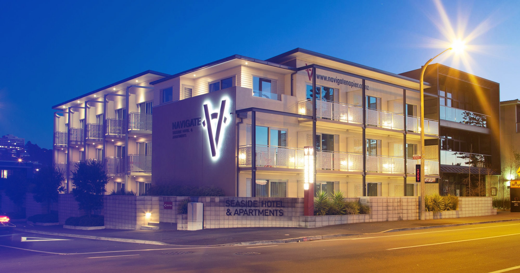 Navigate Seaside Hotel — Accommodation in Napier
