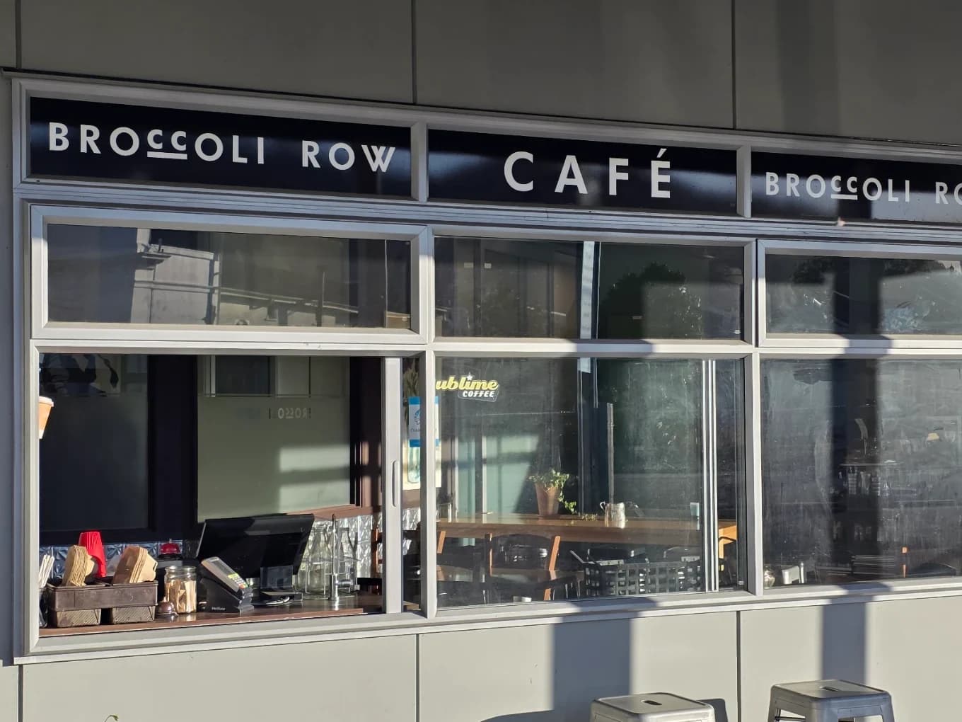 Broccoli Row Café — Café in Nelson
