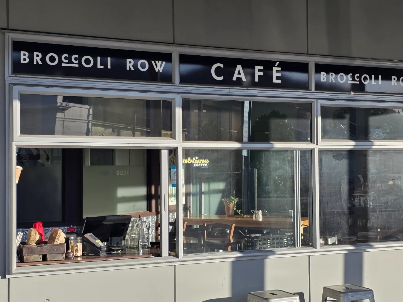 Broccoli Row Café — Café in Nelson