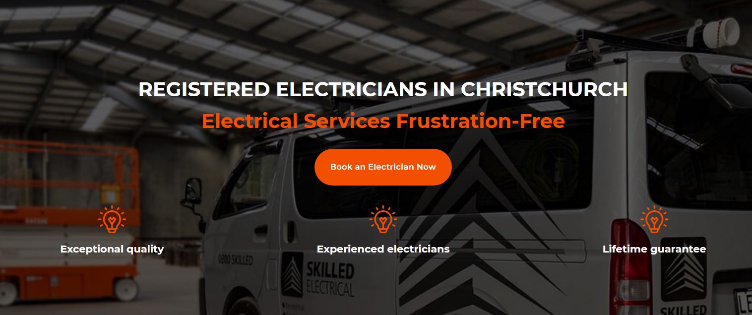 Skilled Electrical — Electricians in Christchurch