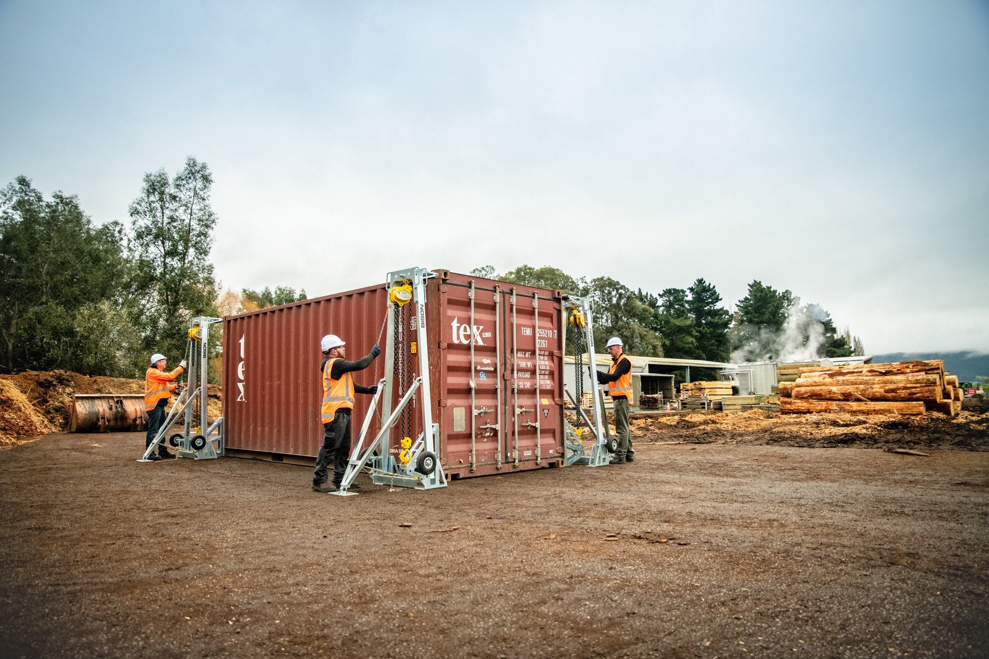 Bison - Container Handling Solutions — Professional Services in Dunedin