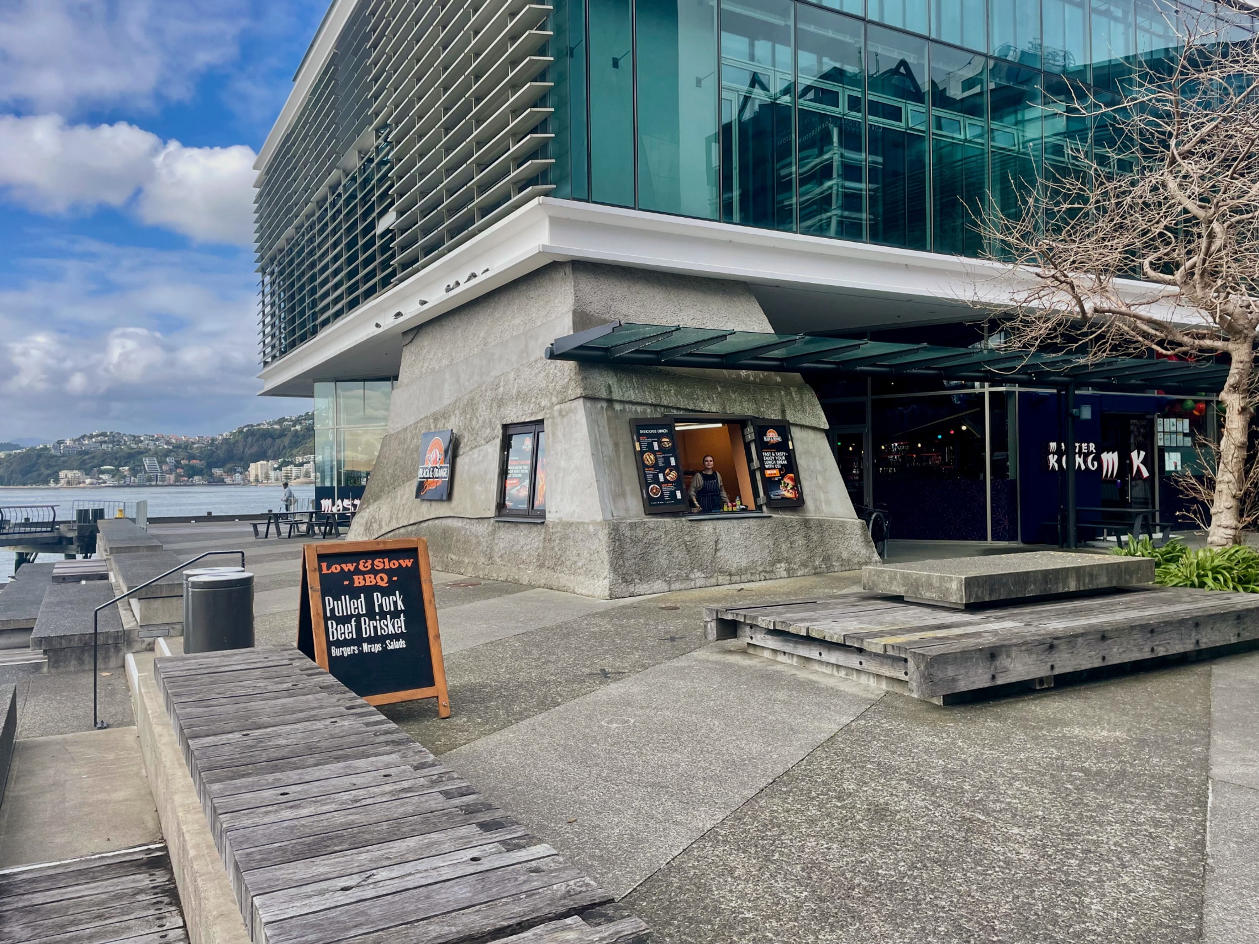 Black & Orange Barbecue — Fast Food in Wellington