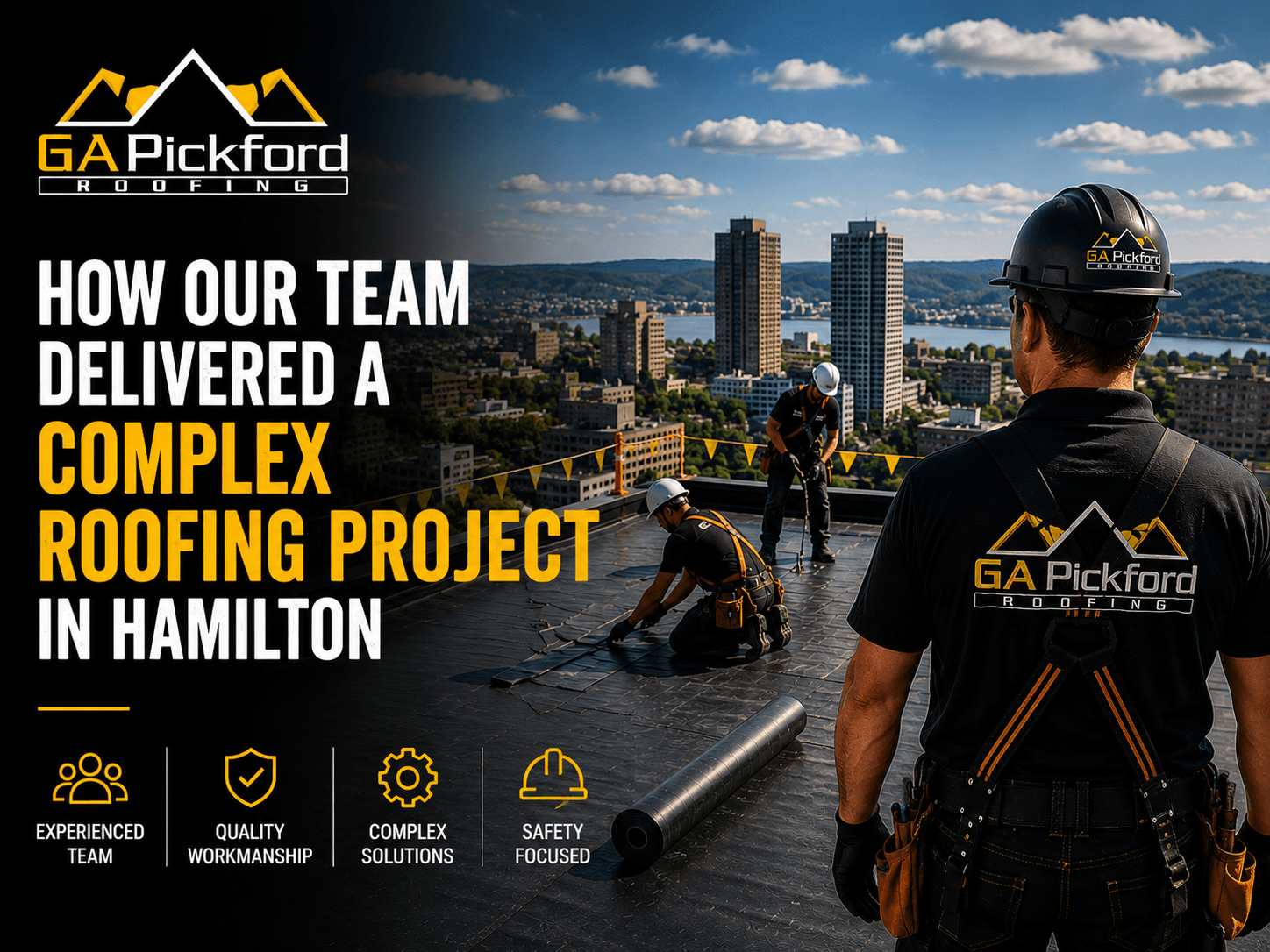 GA Pickford Roofing — Roofing Services in Hamilton