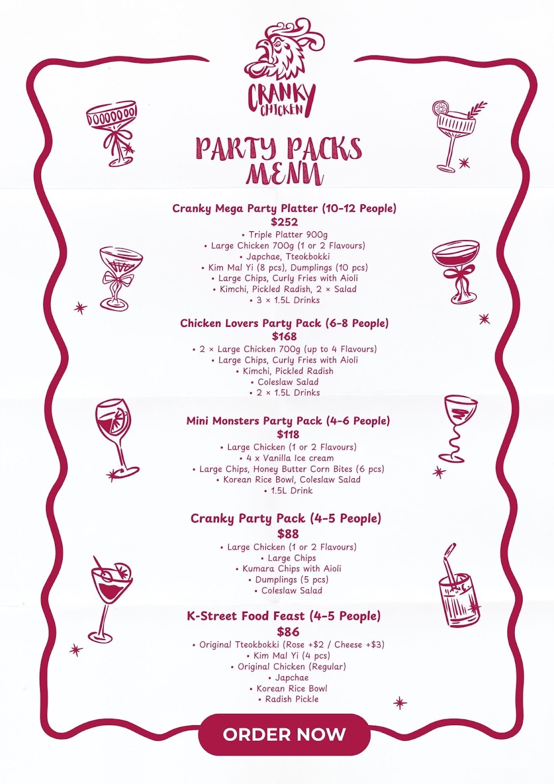 Cranky Chicken — Restaurants in Hastings