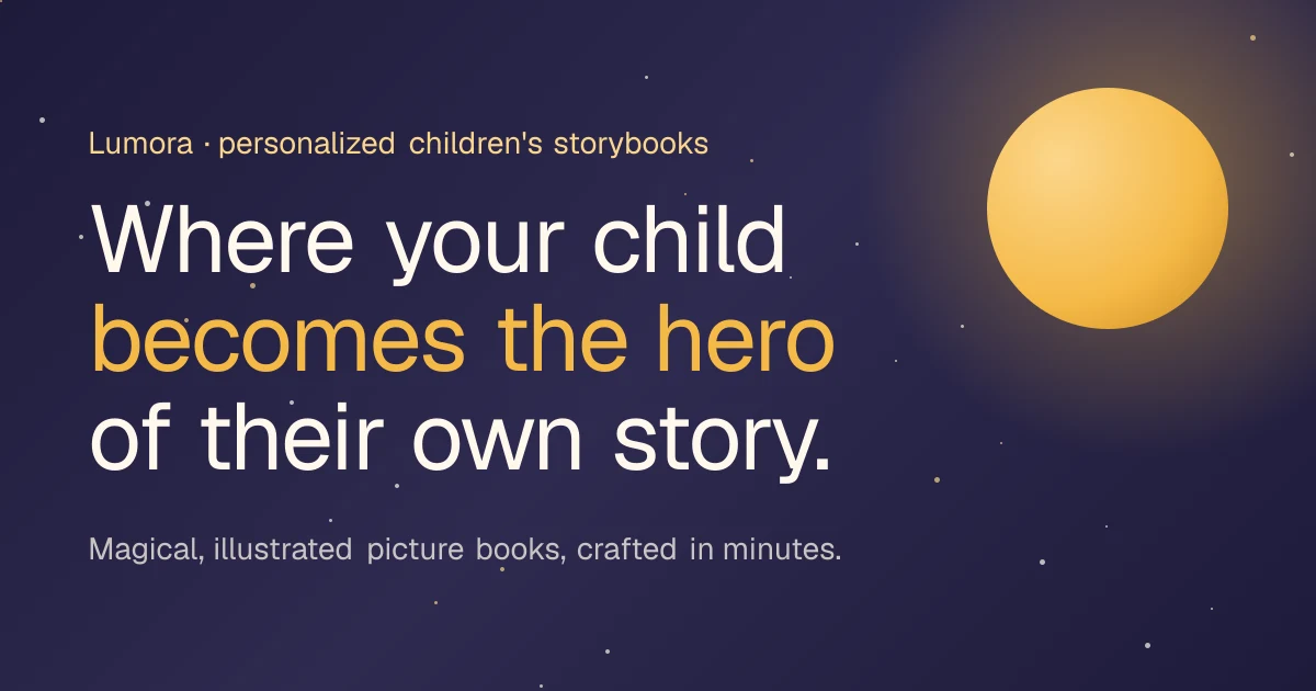 Lumora Storybooks — Education in New Zealand