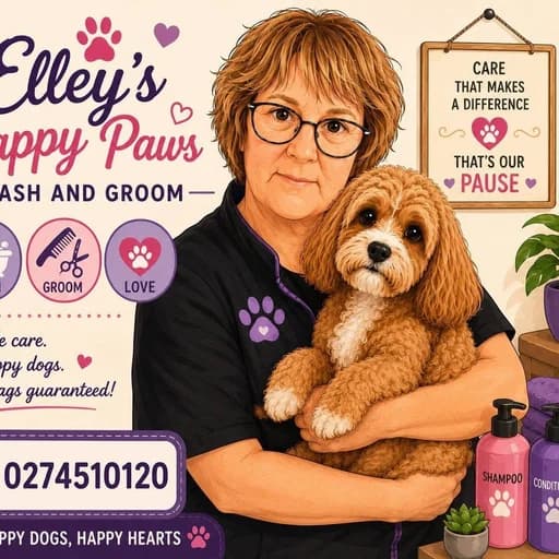Elley's Happy Paws Wash and Groom
