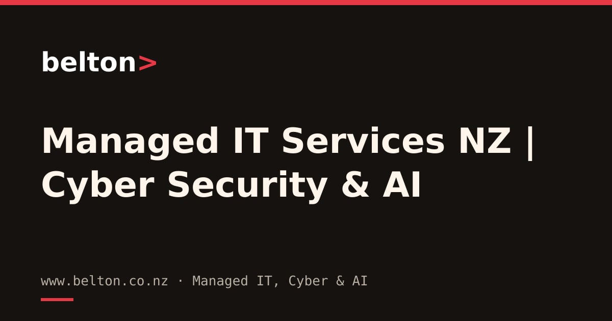 Belton IT Nexus — IT Services in Auckland