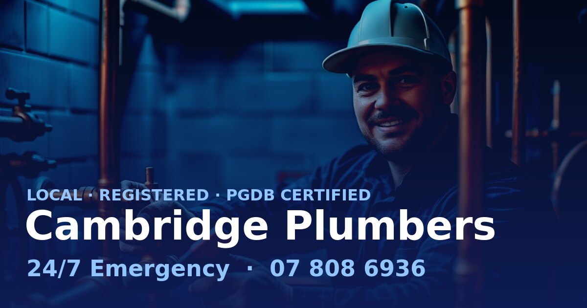 Cambridge Plumbers — Plumbers in Cambridge