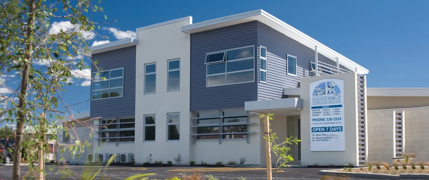 McMaster & Heap Veterinary Practice — Vets in Christchurch