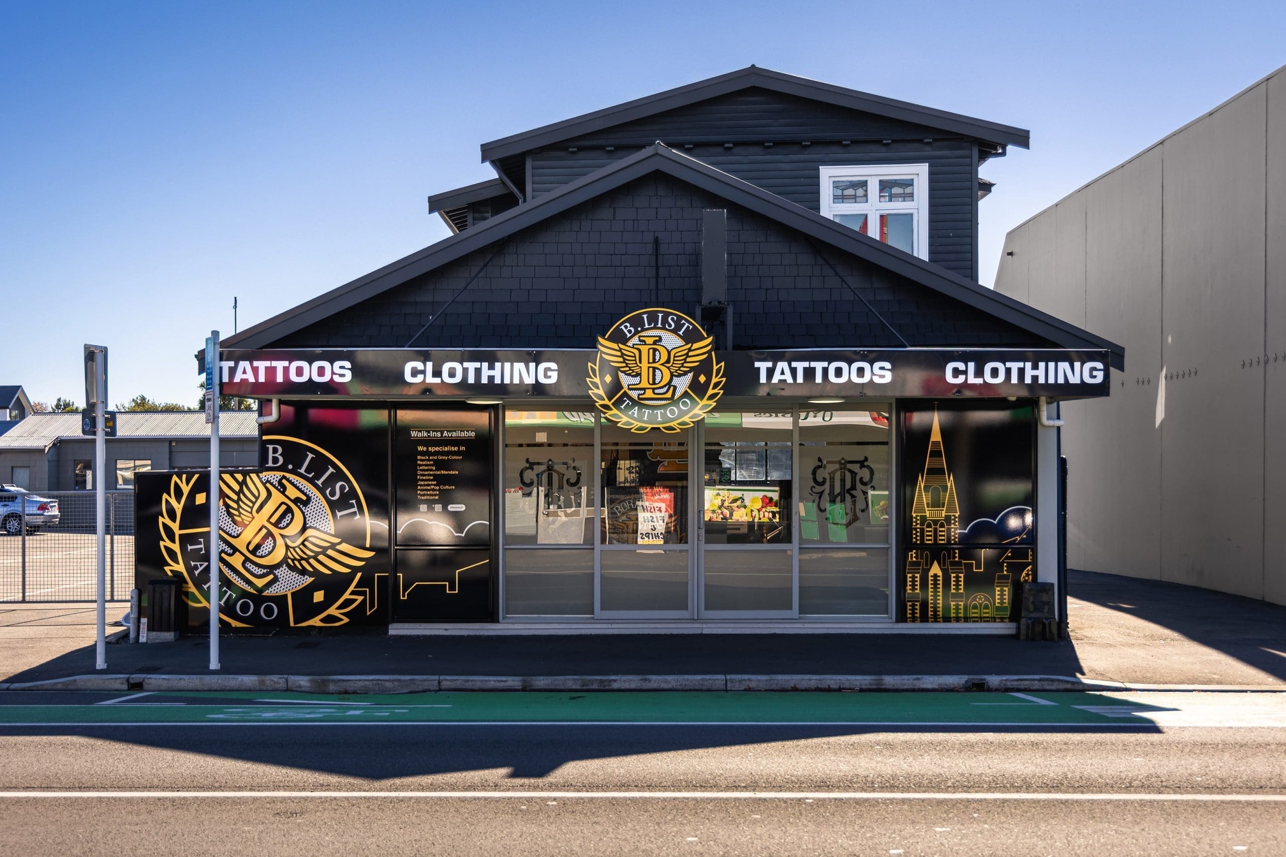B.LIST Tattoo Studio — Tattoo & Piercing Shops in Christchurch