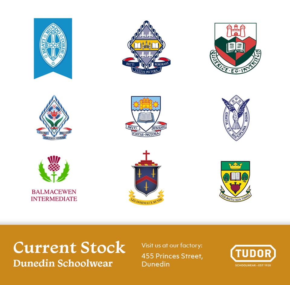Tudor Clothing Schoolwear — Professional Services in Dunedin