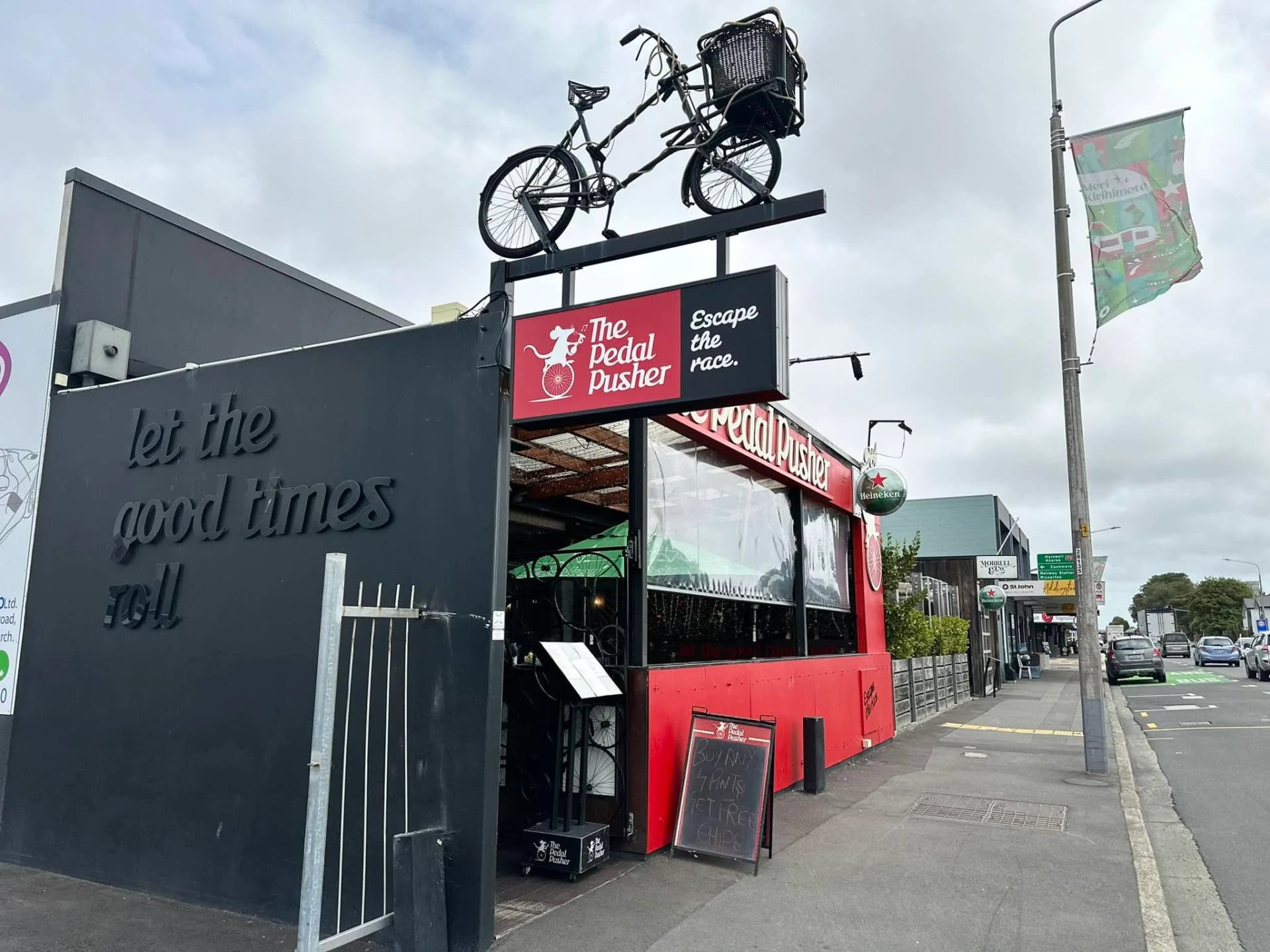 The Pedal Pusher Addington — Restaurants in Christchurch