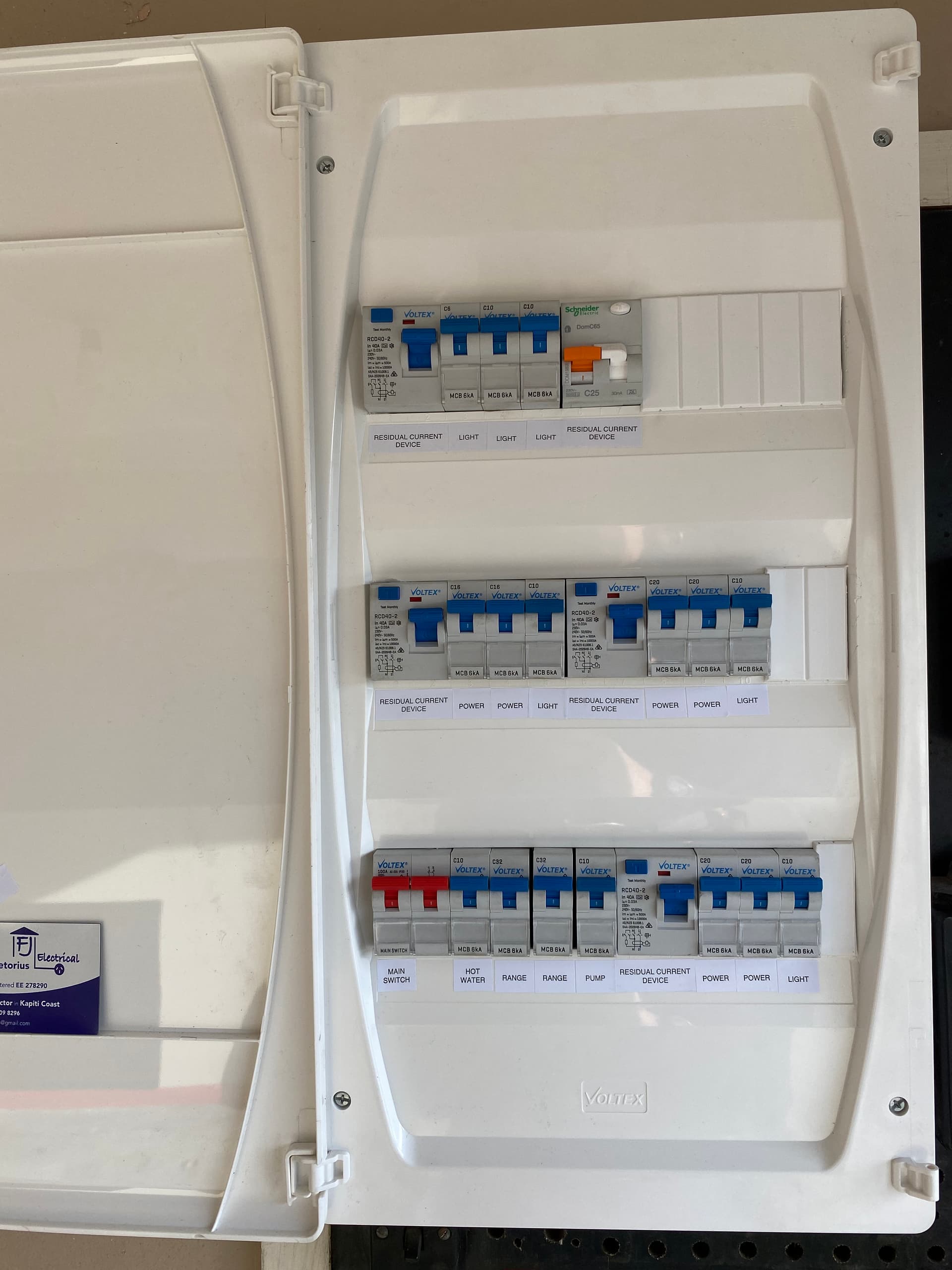 FJ Electrical — Electricians in Paraparaumu