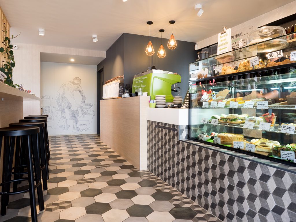 Table at Monks Cafe — Cafés in Christchurch