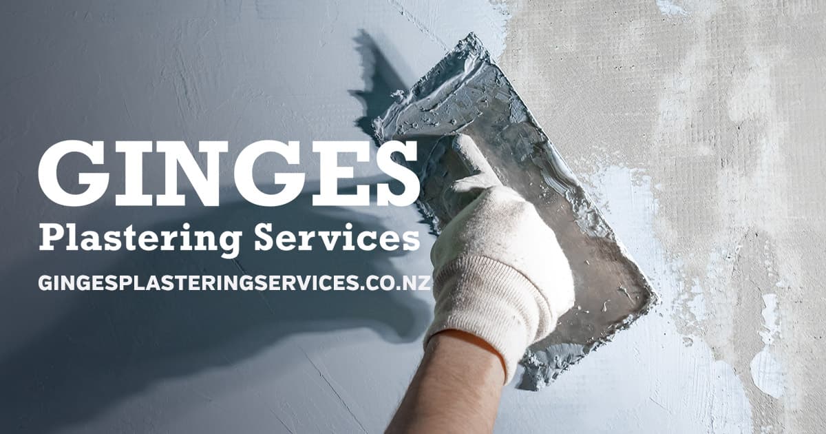 Ginges Plastering Services — Builders in Tauranga