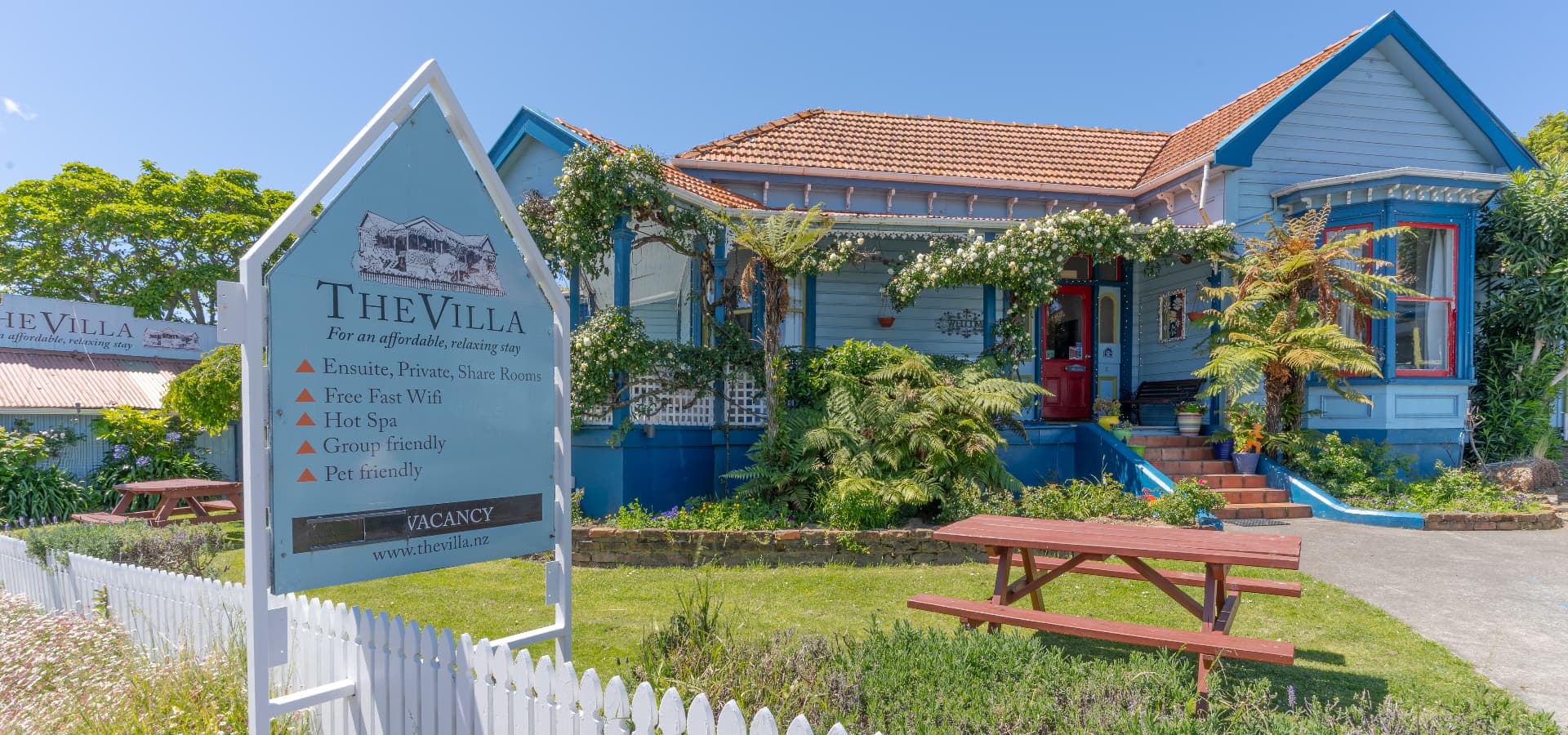 The Villa Backpackers — Accommodation in Picton
