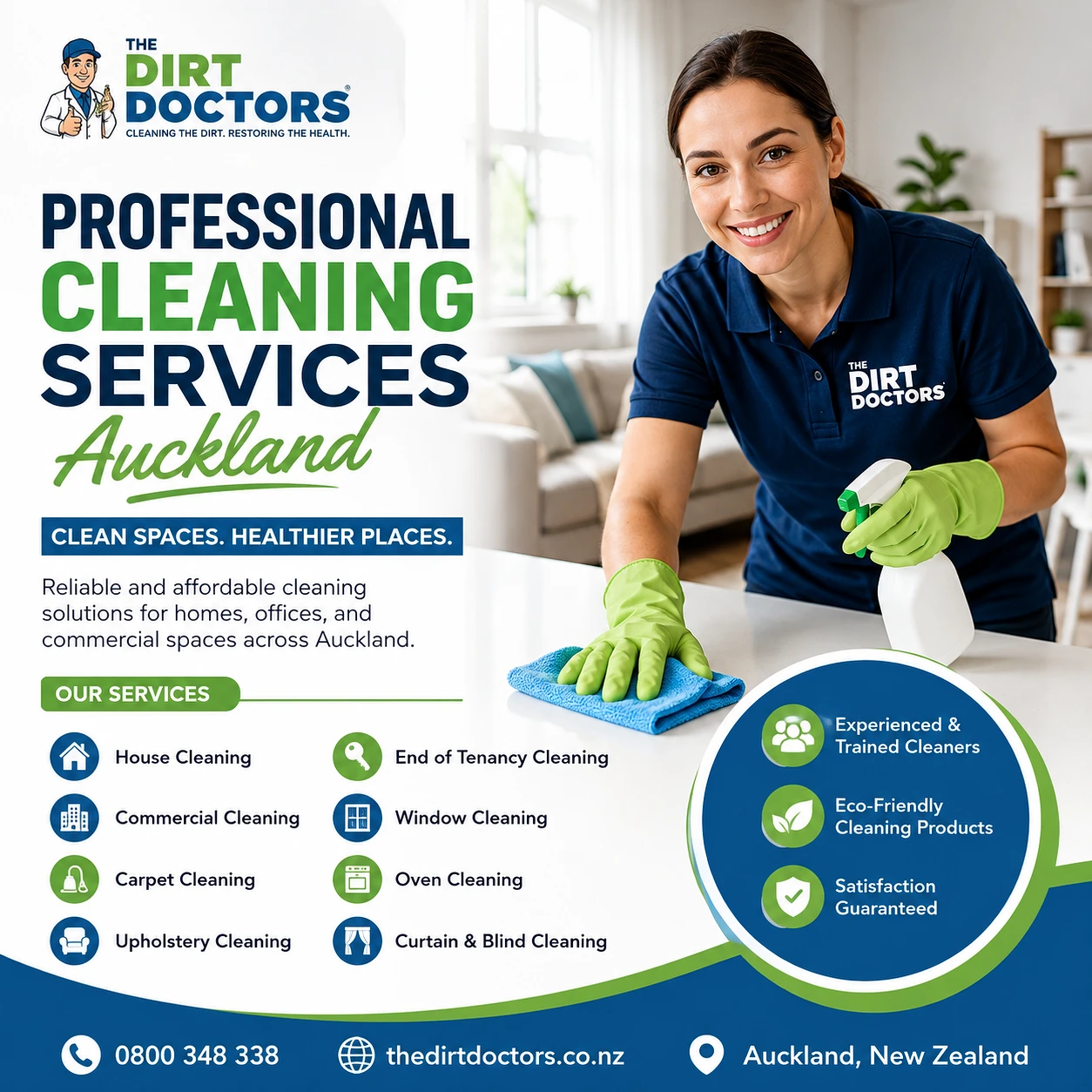 The Dirt Doctors — Cleaning Services in Auckland