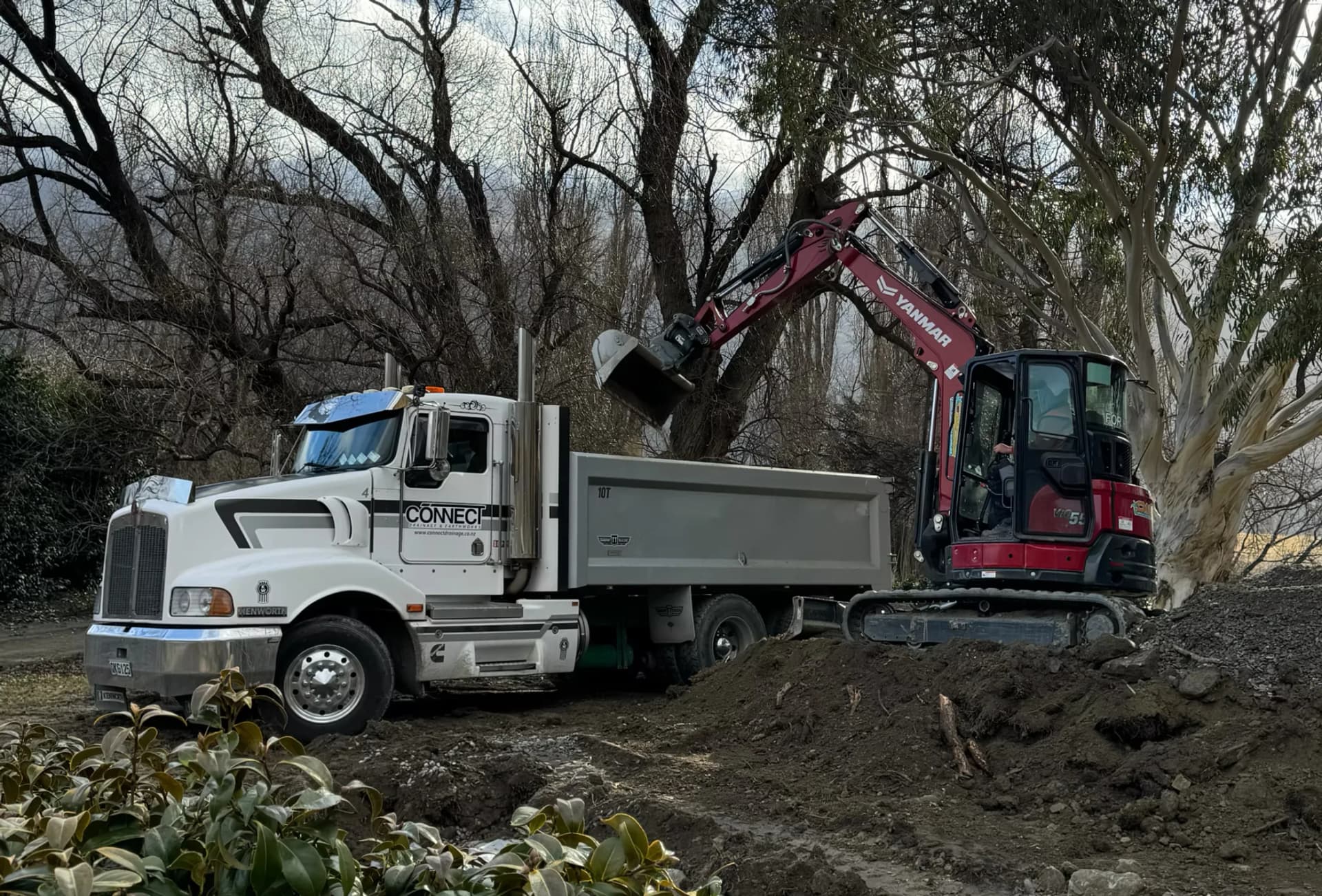Connect Drainage & Earthworks — Plumbers in Queenstown