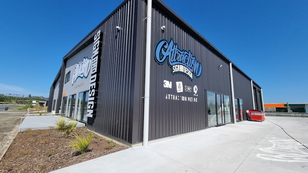 Attraction Sign & Design — Sign Makers in New Plymouth