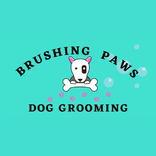 Brushing Paws Dog Grooming