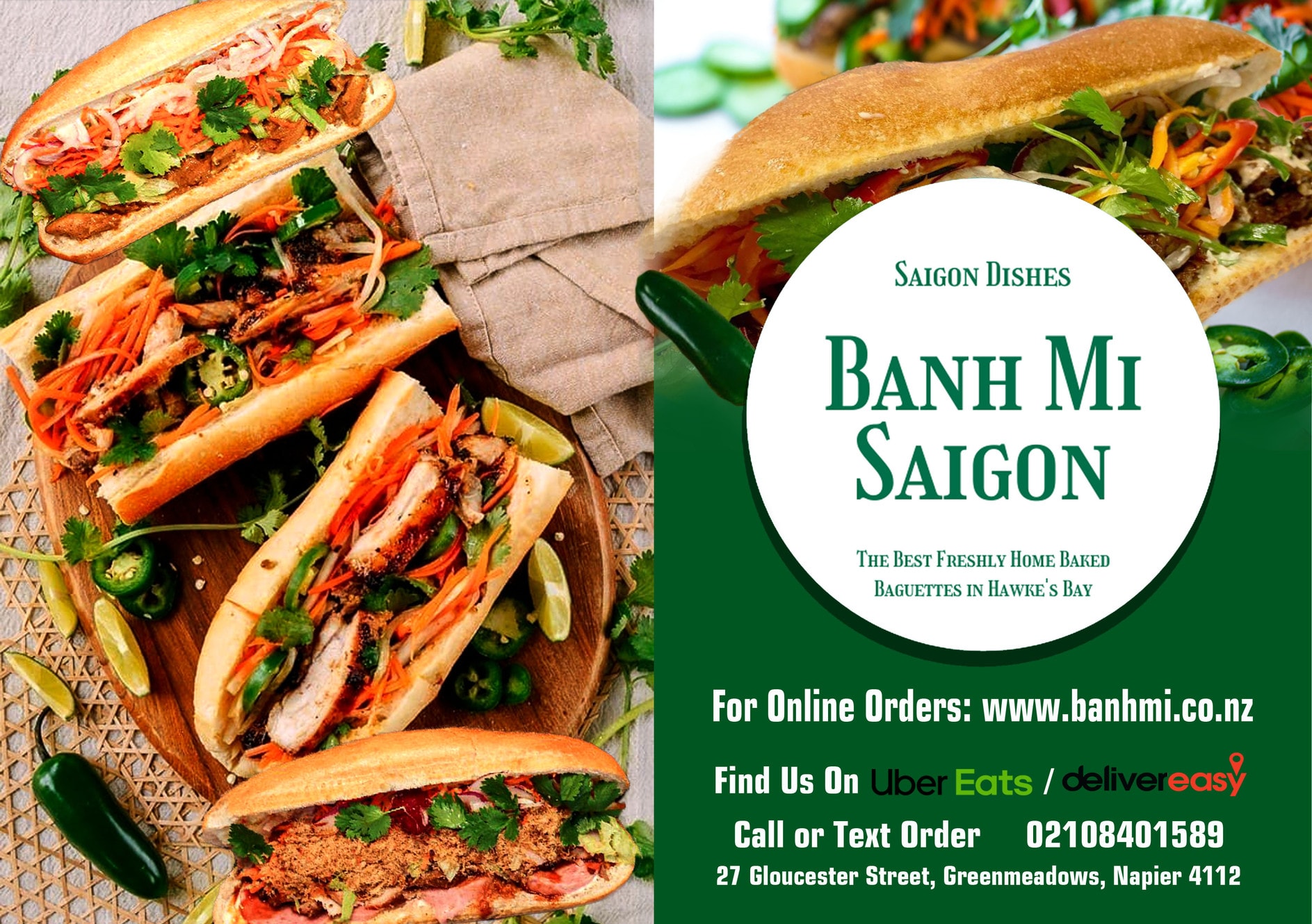 Banh Mi Saigon — Takeaway Food in Napier