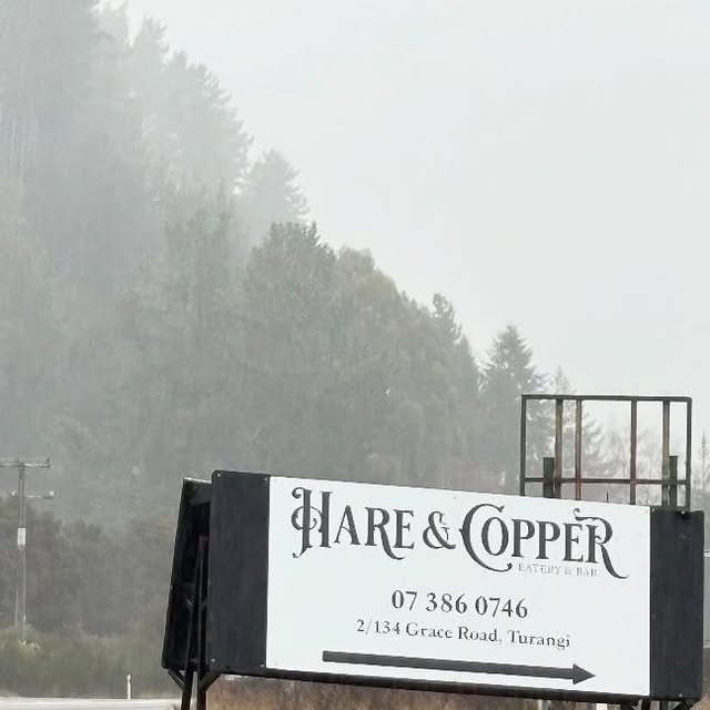 Hare & Copper — Restaurants in Tūrangi