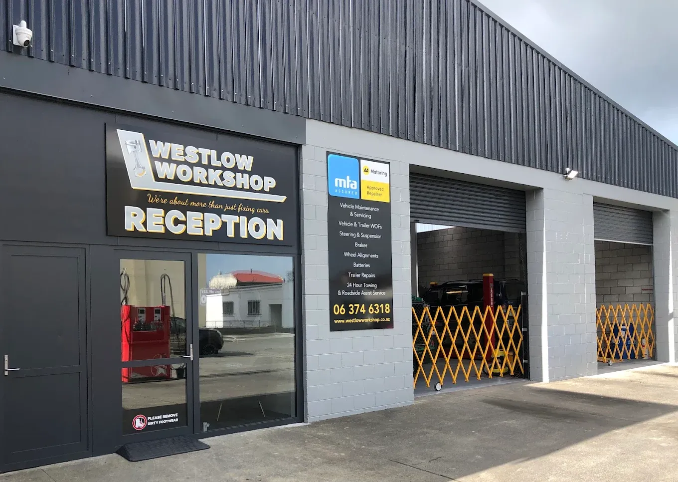 Westlow Workshop Dannevirke — Mechanics in Dannevirke
