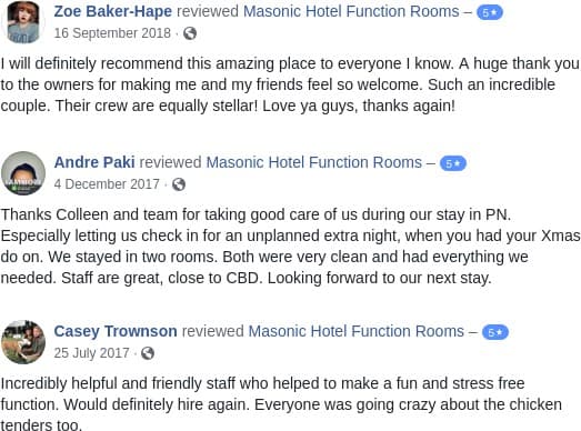 Masonic Hotel — Accommodation in Palmerston North