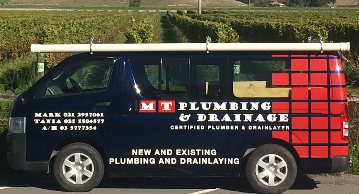 MT Plumbing & Drainage — Plumbers in Blenheim