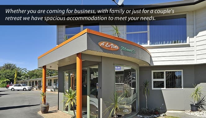 A'La Vista Motel — Accommodation in Palmerston North