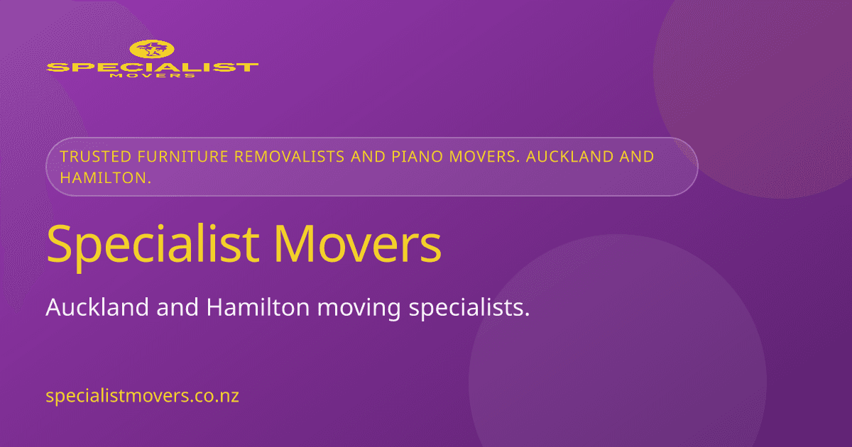 Specialist Movers — Moving Companies in Cambridge
