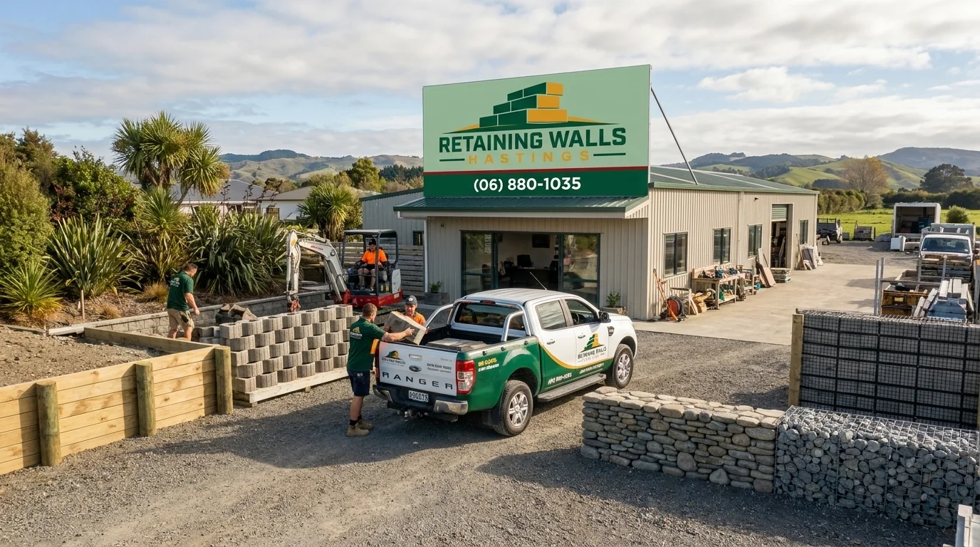 Retaining Walls Hastings — Builders in Hastings