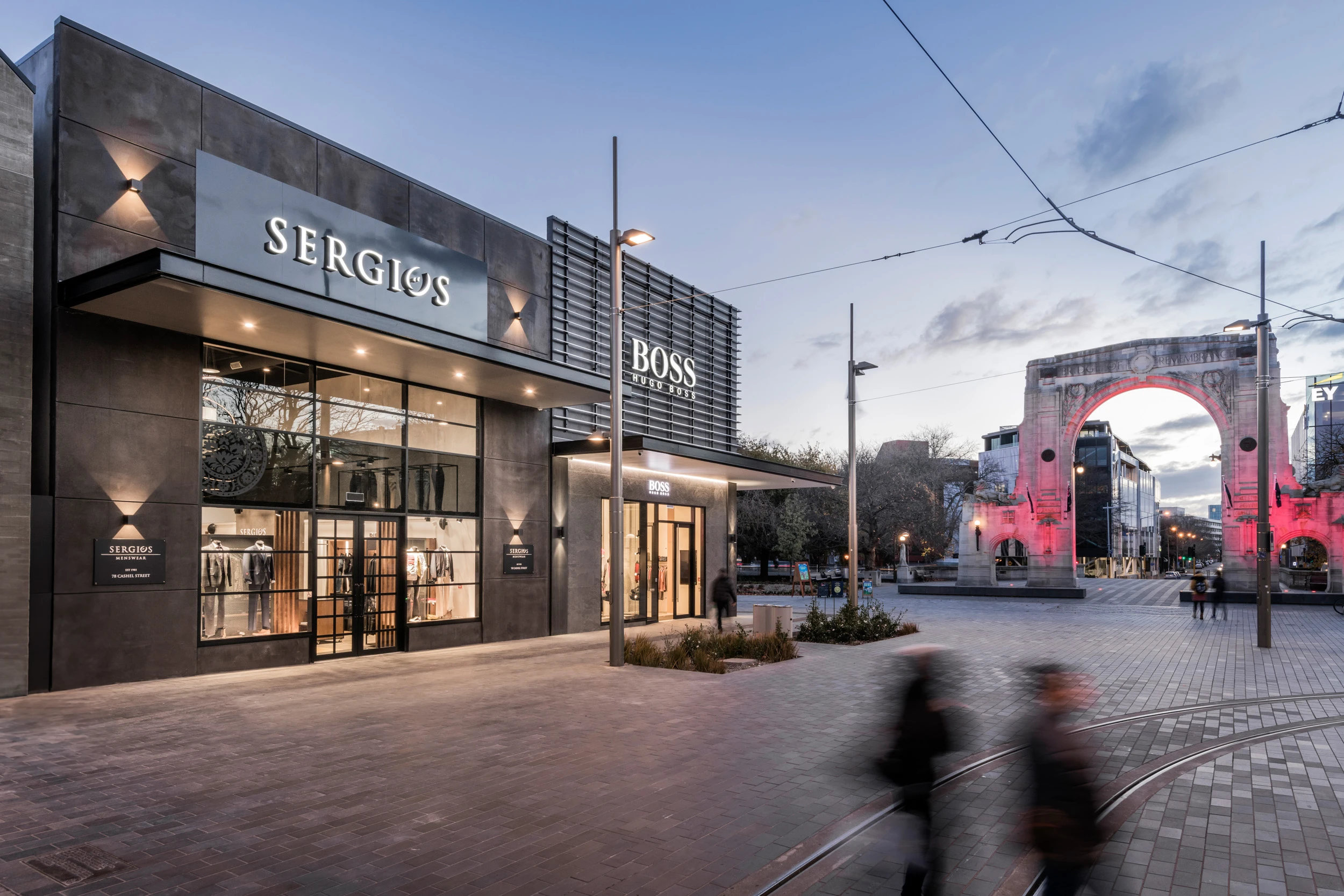 Sergios Menswear, Footwear & Suit Hire — Clothing Stores in Christchurch