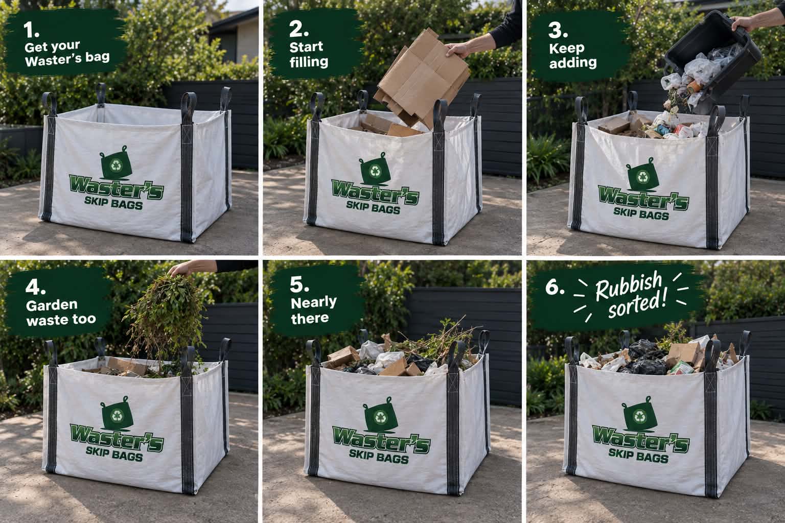Wasters Skip Bags — Interior Designers in Forrest Hill