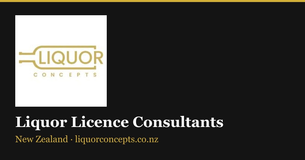 LiquorConcepts — Non Profit Organisations in Ponsonby