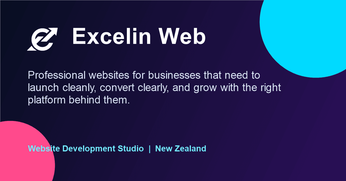 Excelin Web Limited — Website Designers in Wellington