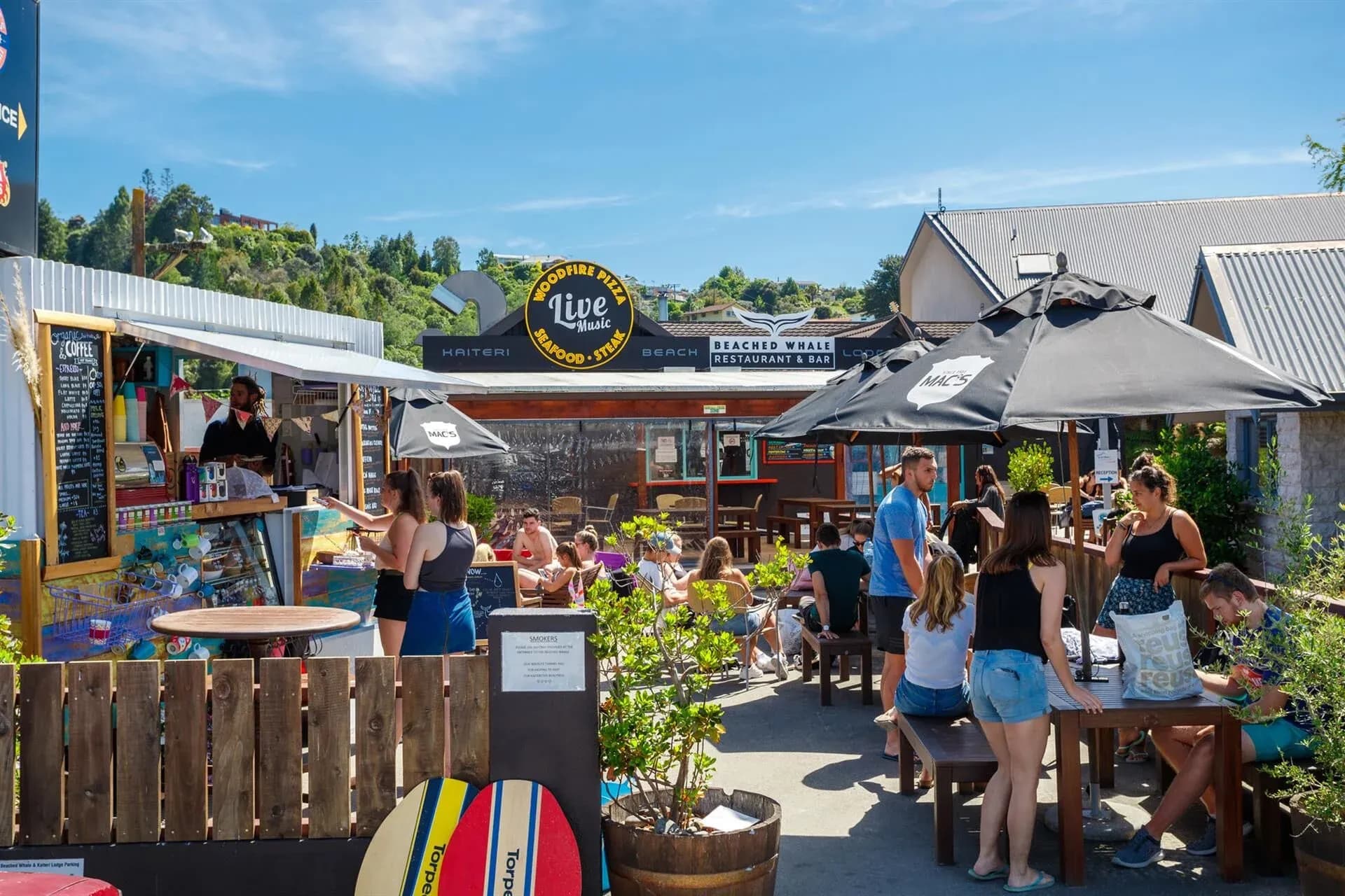 Beached Whale — Restaurants in Kaiteriteri