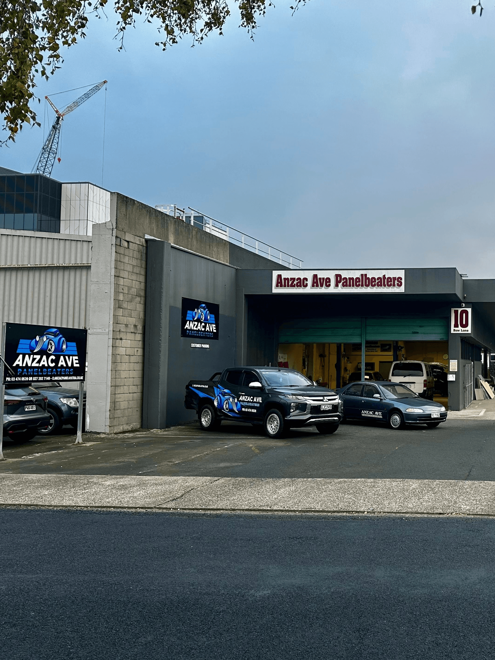 Anzac Avenue Panelbeaters — Automotive Services in Dunedin