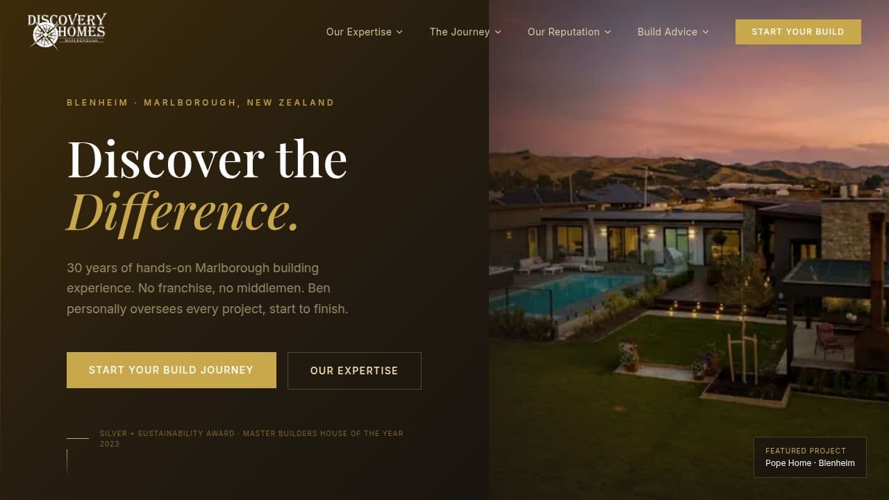 Discovery Homes — Builders in Blenheim