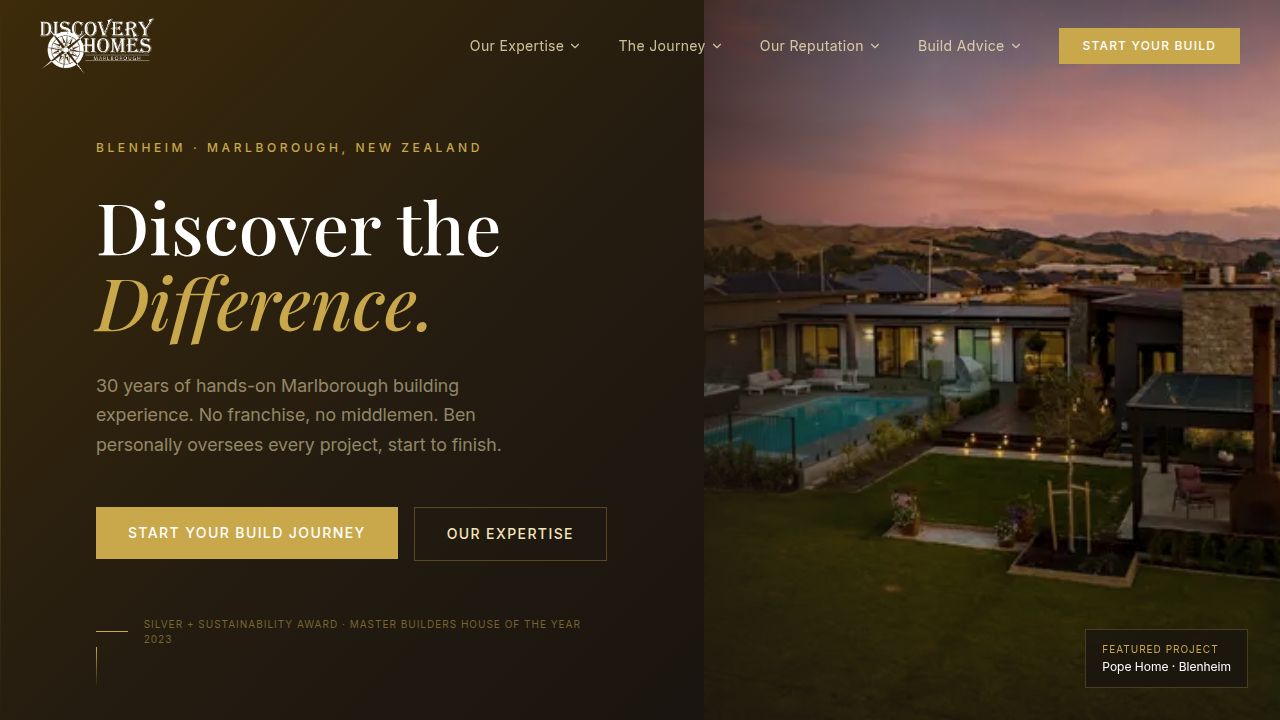 Discovery Homes — Builders in Blenheim