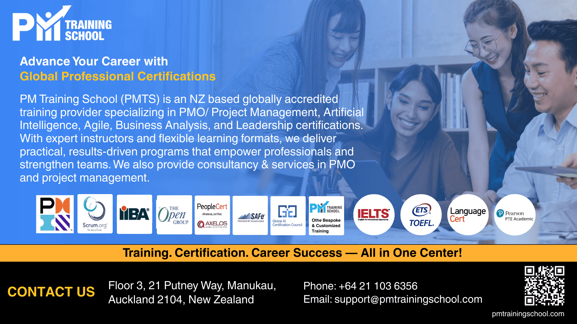 PM TRAINING SCHOOL — Education & Training in Auckland