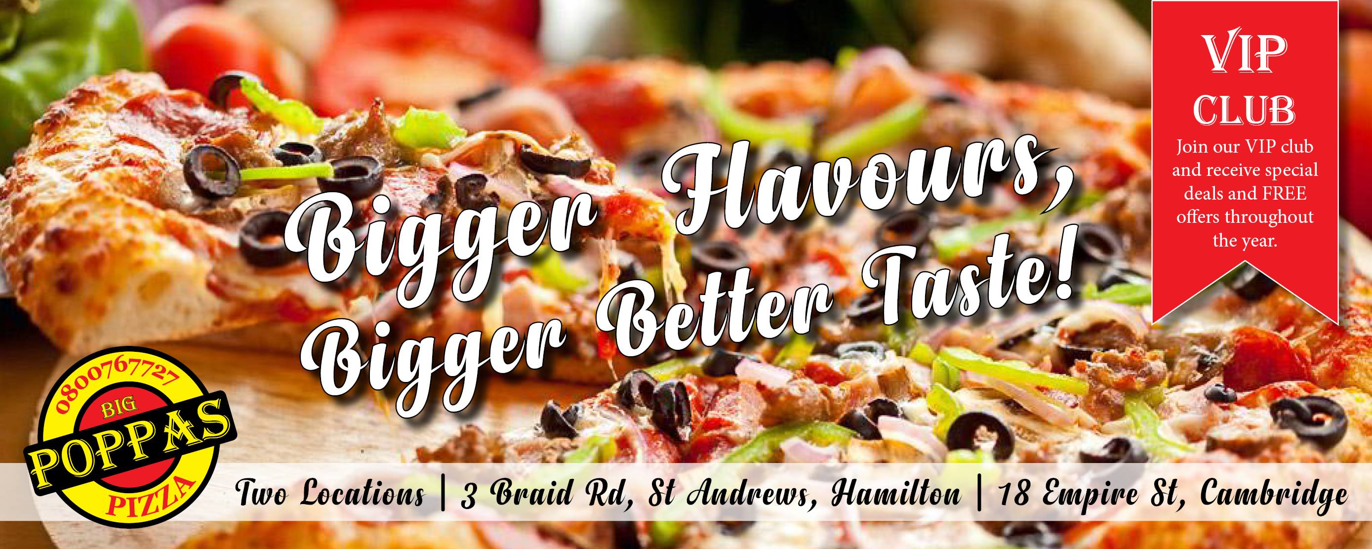 Poppas Pizza — Fast Food in Hamilton