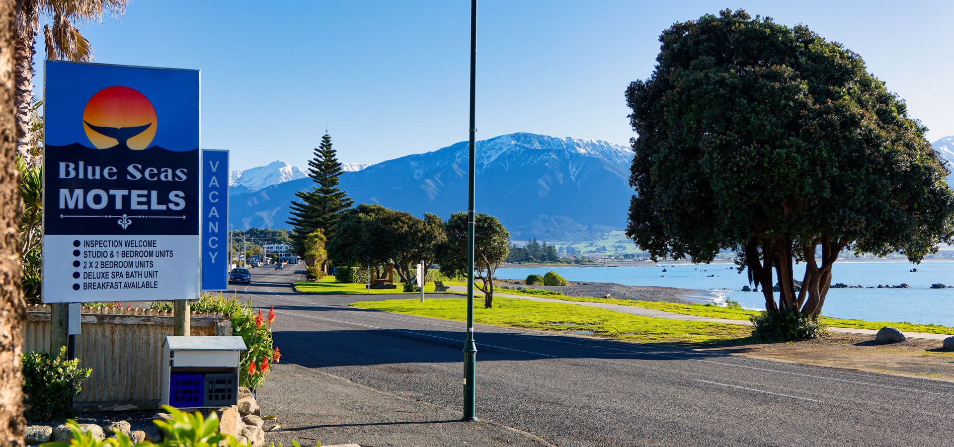 Blue Seas motel — Accommodation in Kaikōura