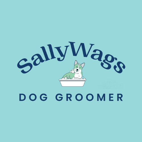 SallyWags Dog Groomer logo